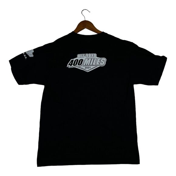Baja Is Calling Off Road 400 Miles 2021 Ensenada BC Black Truck Race Rare sz L - Picture 2 of 5